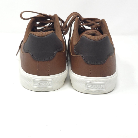 Levi’s Munro SC Brown Lace-Up Sneakers Size 10.5M - Picture 5 of 9